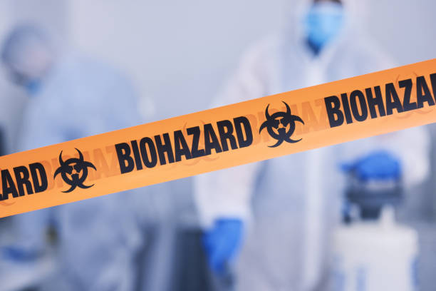 Professional Biohazard technician working in Lake Grove, NY